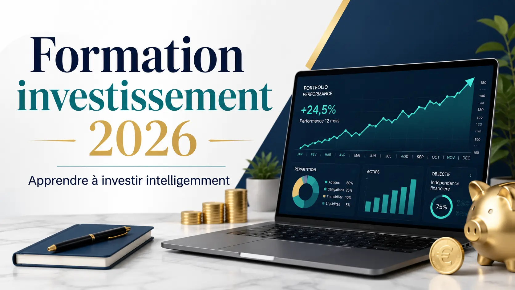 Apprendre à investir avec formation investissement Belgique
